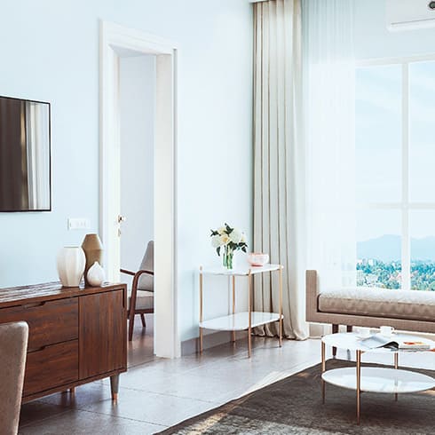 Godrej Nirvaan Thane | Vaastu compliant spacious living rooms